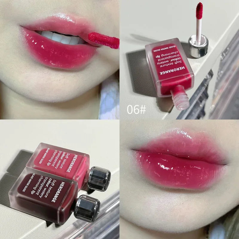 Punk Juice Red Lip Gloss Black Mirror Water