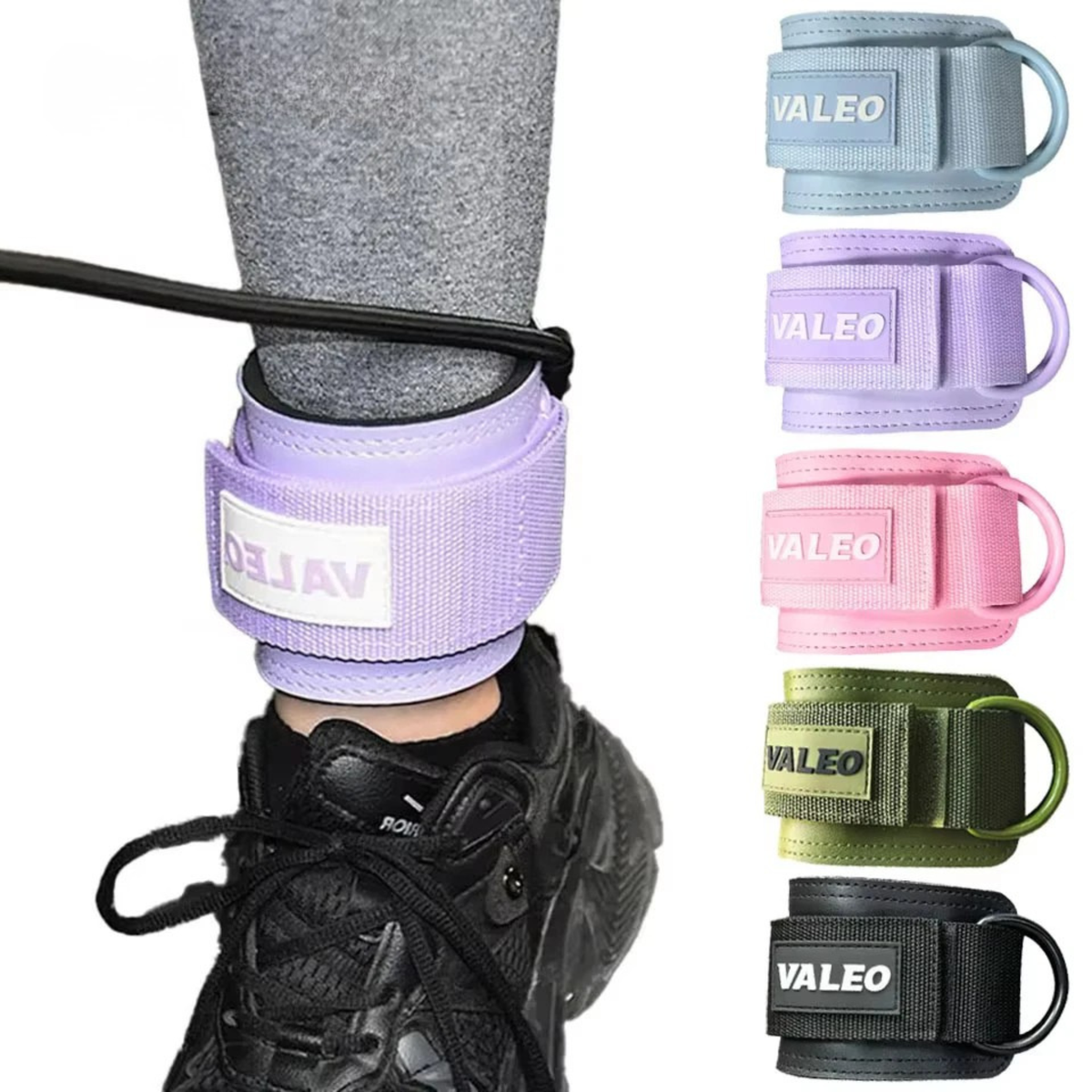 1Pcs Fitness Ankle Straps Adjustable Foot Support Yoga