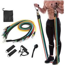 11pcs/Set Pull Rope, Resistance Bands, Portable Fitness