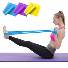Long Training Stretch Bands Yoga Pilates Resistance Band
