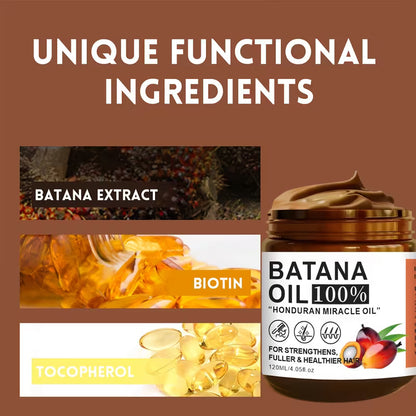 100% Batana Oil from Honduras - Get Fuller, Thicker, Healthier Hair