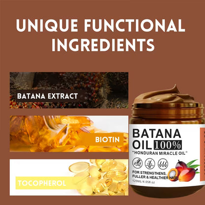 100% Batana Oil from Honduras - Get Fuller, Thicker, Healthier Hair
