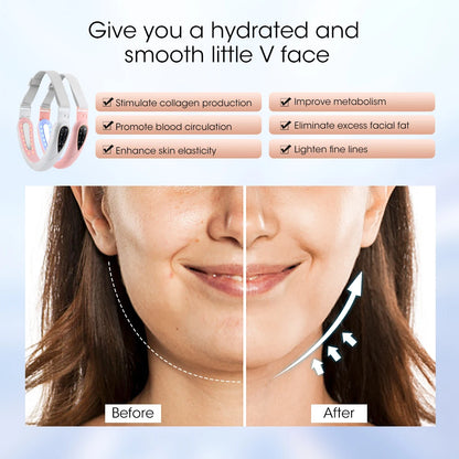 Face Lifting Device Red Light Skin Rejuvenation V Face