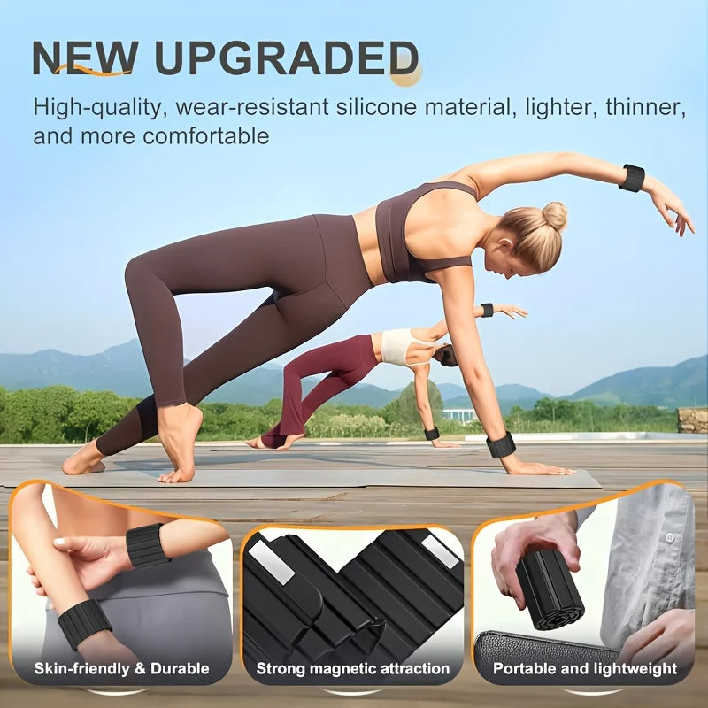 New Magnetic Wrist Weights, 1 Kg Ankle Weights