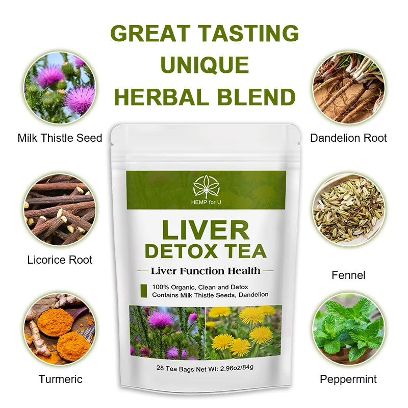 42 days Liver Cleanse Detox & Repair Herbal Tea