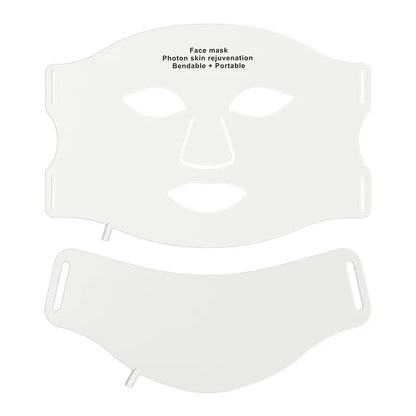 7 Color LED Face Mask with Neck Wireless Portable