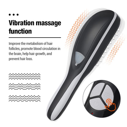 Electric Spray Massage Comb Hair Growth Vibration Head Massager