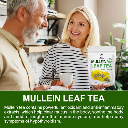Greenpeople Herbal Mullein Leaf Tea Lung Cleansing