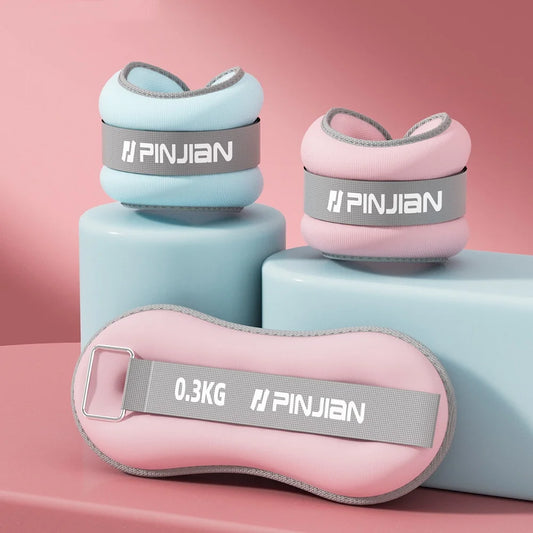 2PCS Ankle Weights Soft Sand For Yoga Running Gym