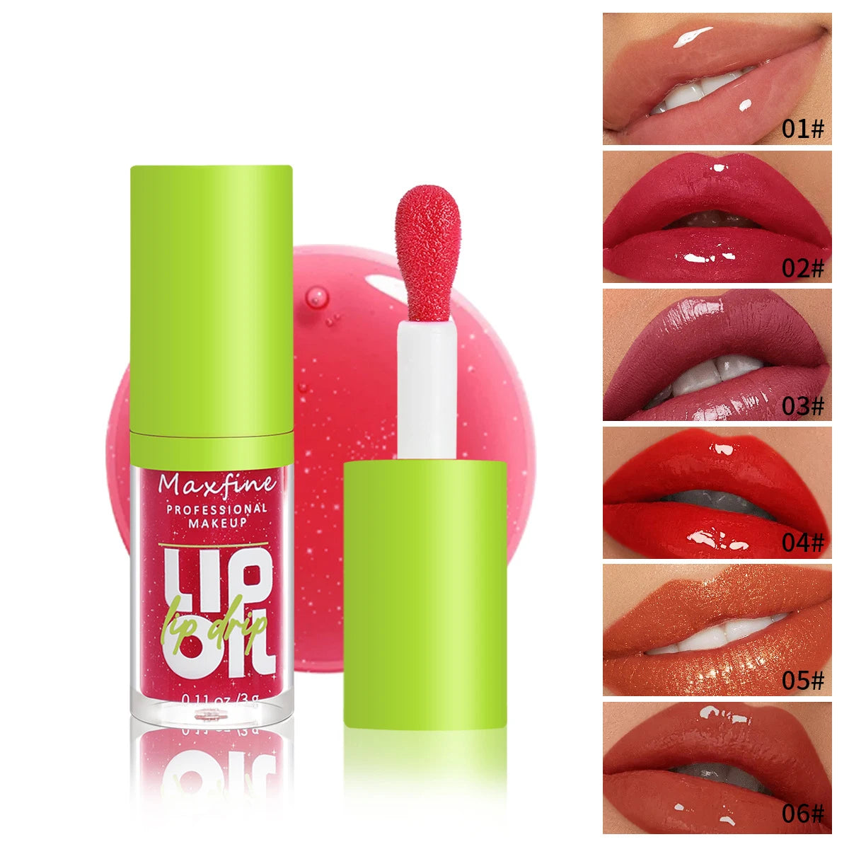 Lip Gloss Waterproof Long-term Moisturising Non-stick