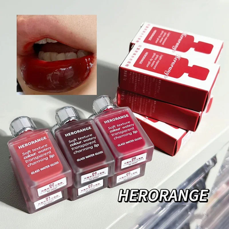 Punk Juice Red Lip Gloss Black Mirror Water