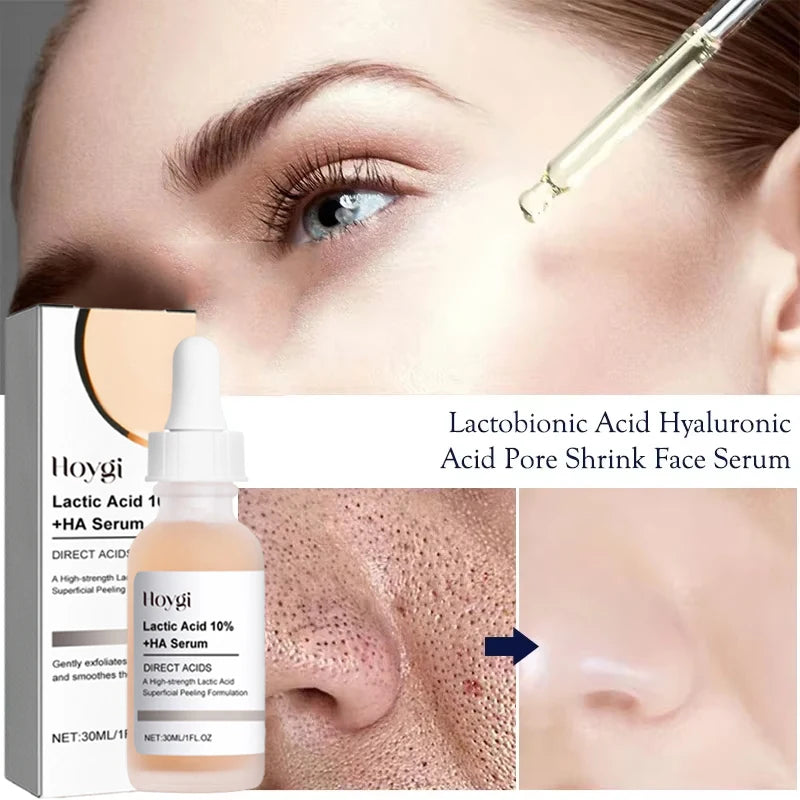 Lactic Acid Shrink Pores Serum Fast Large Pores Removal