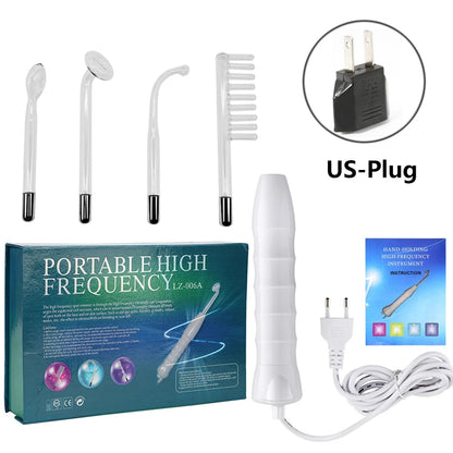 High Frequency Electrotherapy Neon Facial Skin Massage Wand