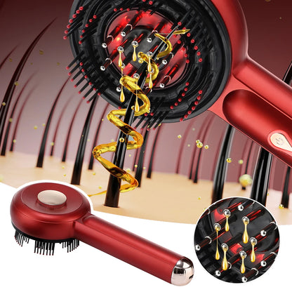 Electric Micro-current Massage Comb 660nm Red Light