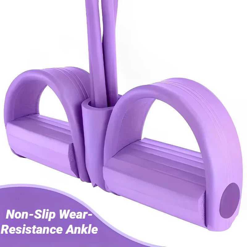 Four-Tube Pedal Tensioner Multi-Functional Household Fitness