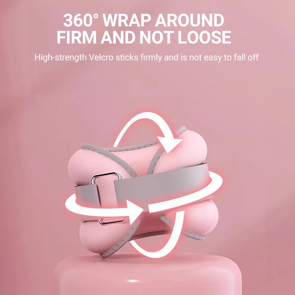 2PCS Ankle Weights Soft Sand For Yoga Running Gym