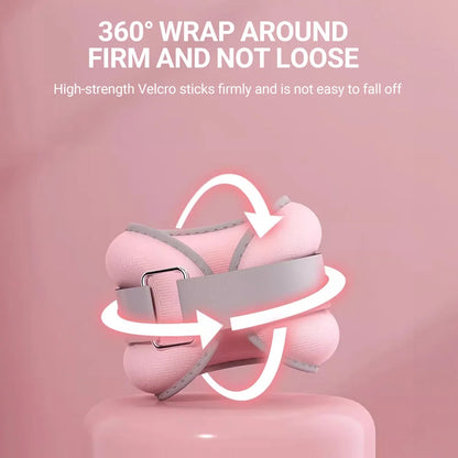 2PCS Ankle Weights Soft Sand For Yoga Running Gym