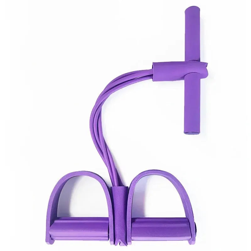 Four-Tube Pedal Tensioner Multi-Functional Household Fitness
