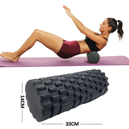 30/33cm Fitness Foam Roller Yoga Massage Roller EPP Pilates