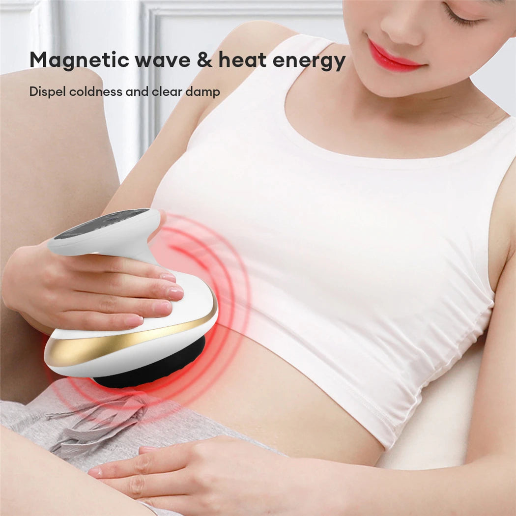 Electric EMS Body Massager Cupping Massage with LCD Display