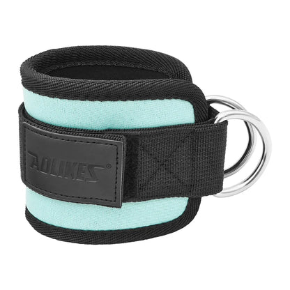 Cable Ankle Straps Double D-Ring Ankle Cuffs
