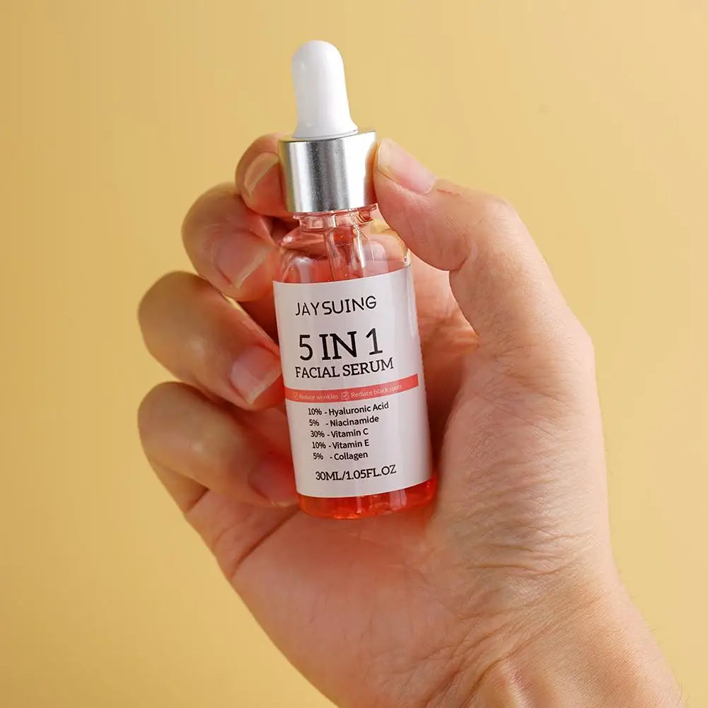 5 In 1 Fade fine lines, Firming Face Serum Moisturising