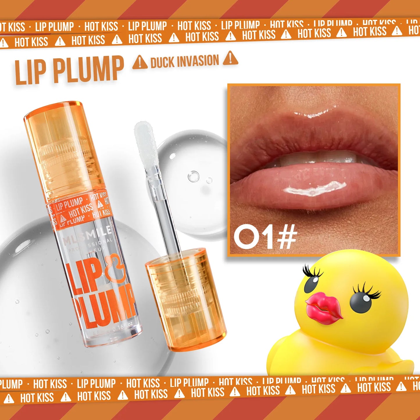 Duck Lip Plump Lip Oil Moisturising Lip Gloss