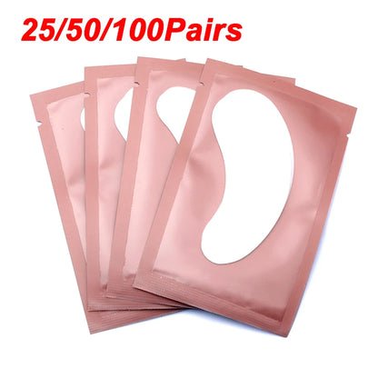 25/50/100Pairs Eye Patches Under Eyelash Pads