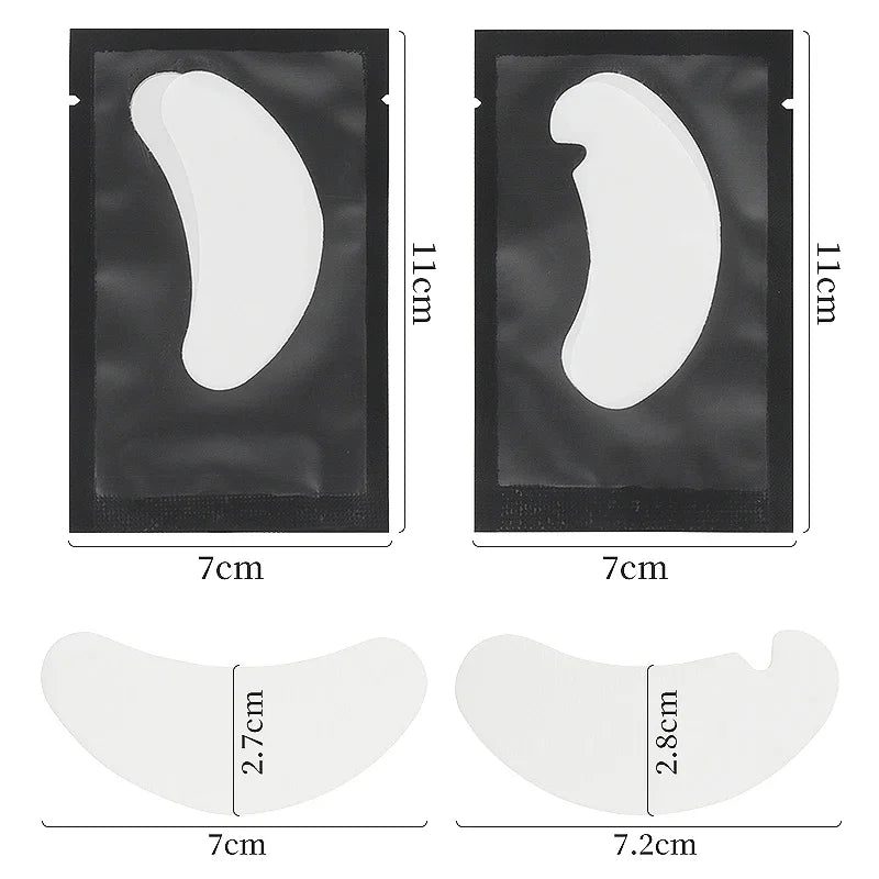 50 Pairs Eye Patches Eyelash Extension Under Eye