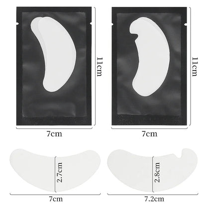 50 Pairs Eye Patches Eyelash Extension Under Eye