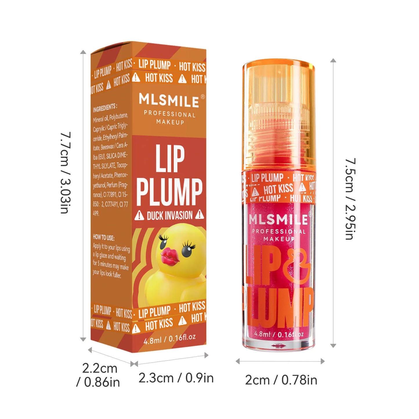 Duck Lip Plump Lip Oil Moisturising Lip Gloss
