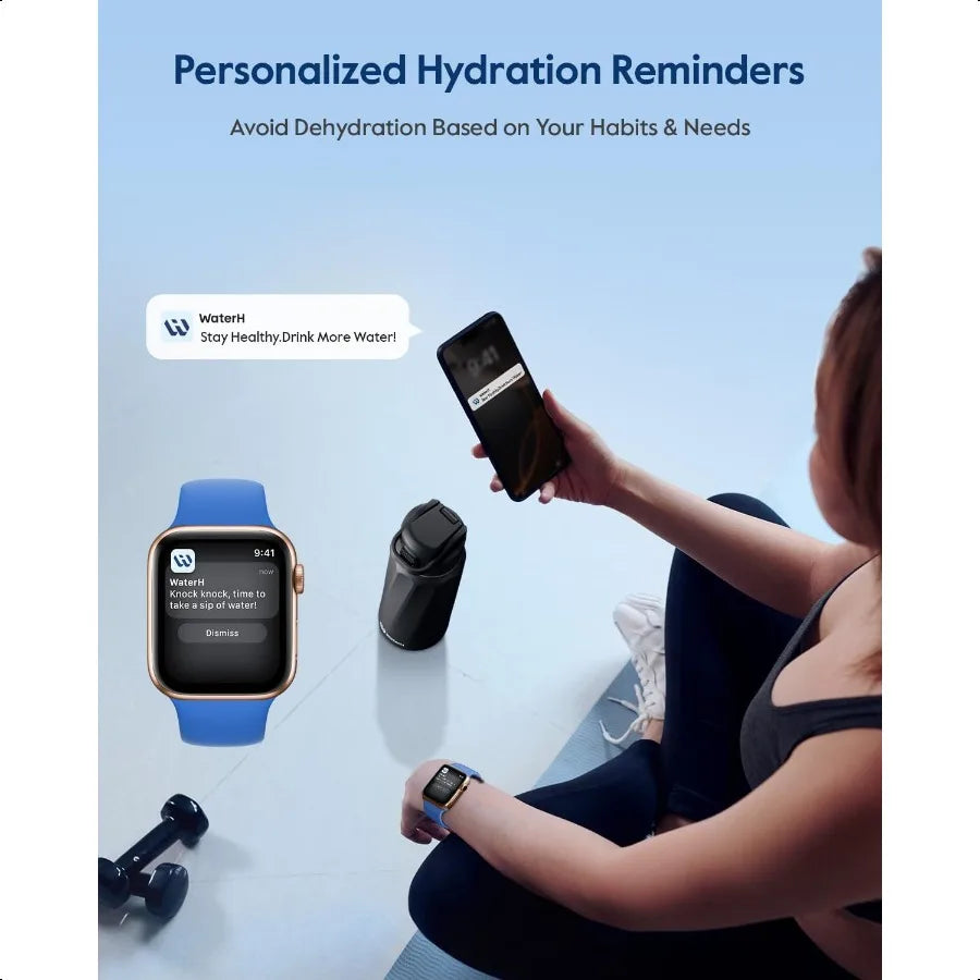 Smart Water Bottle with Reminder Tracker