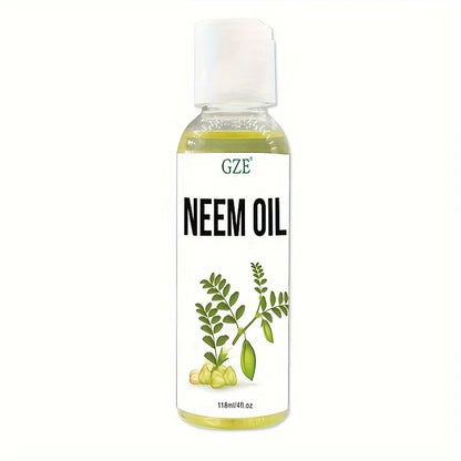 Neem Oil for Skin, Hair Growth Undiluted Cold-Pressed