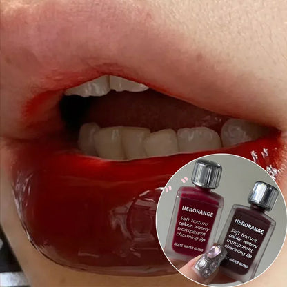 Punk Juice Red Lip Gloss Black Mirror Water