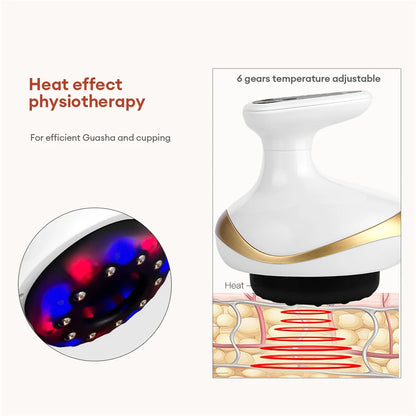 Electric EMS Body Massager Cupping Massage with LCD Display