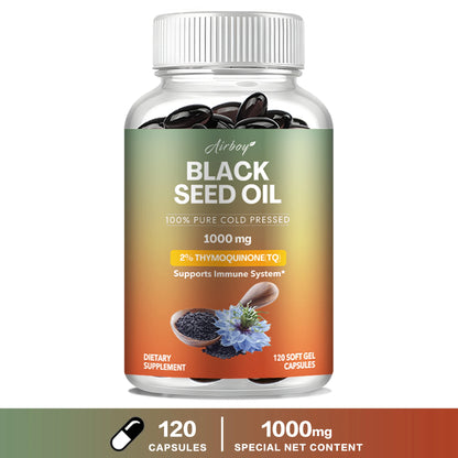 Black Seed Oil - Improves Hair, Skin, Breathing, Digestion