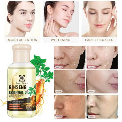 75ml Ginseng Face Oil – Lightweight Texture, Smooth Feel, Hydrating