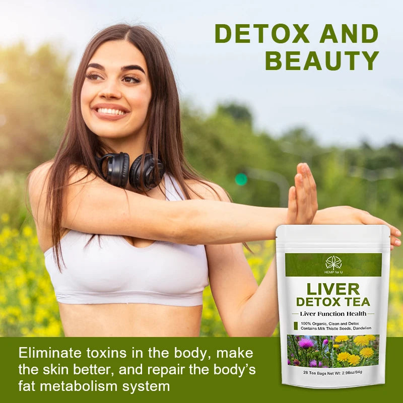 42 days Liver Cleanse Detox & Repair Herbal Tea