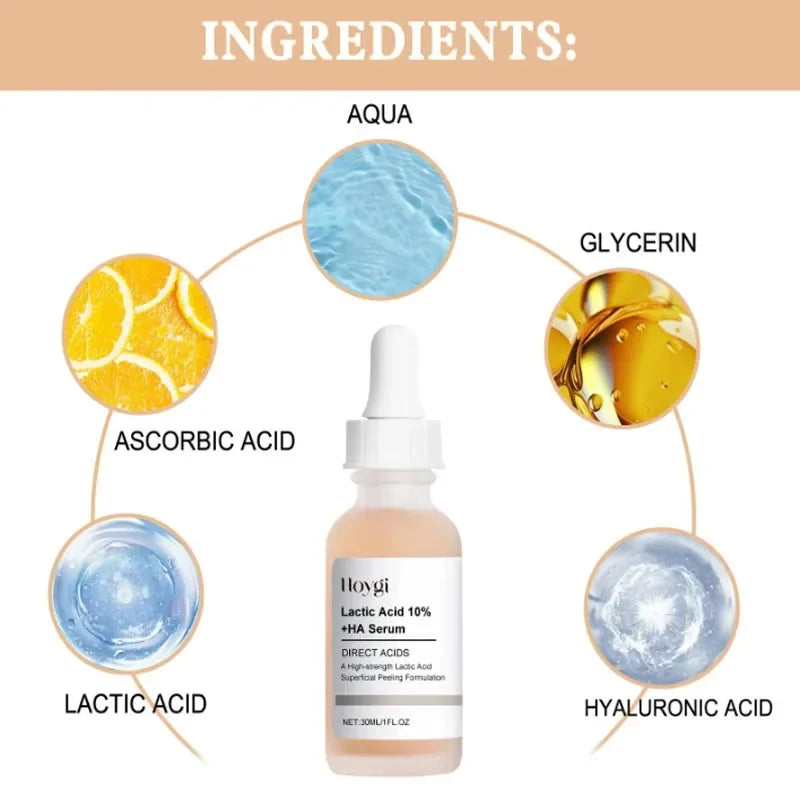Lactic Acid Shrink Pores Serum Fast Large Pores Removal