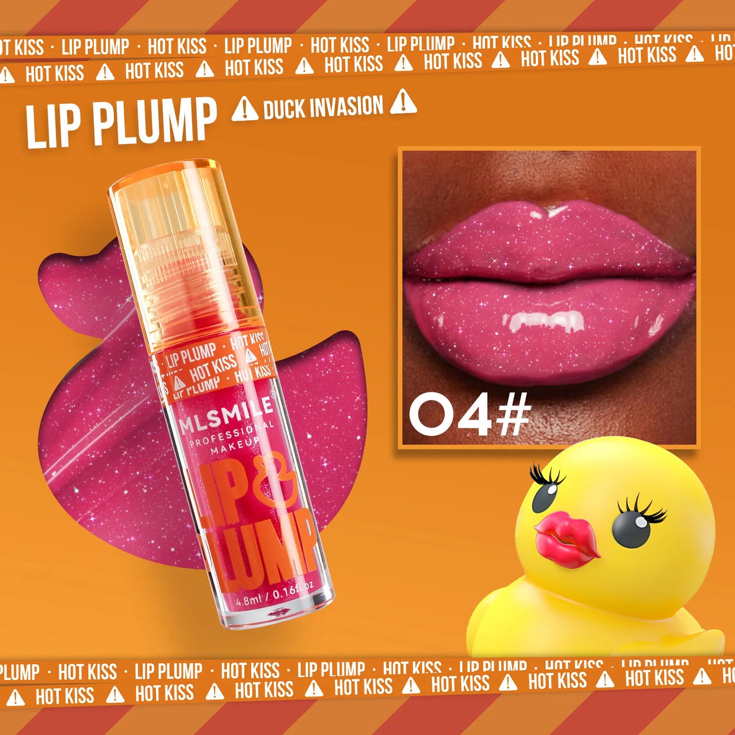 Duck Lip Plump Lip Oil Moisturising Lip Gloss