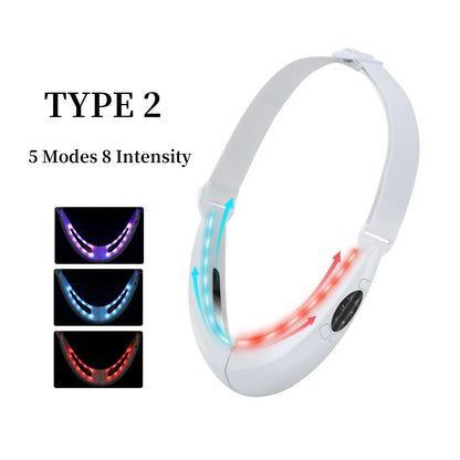 Face Lifting Device Red Light Skin Rejuvenation V Face