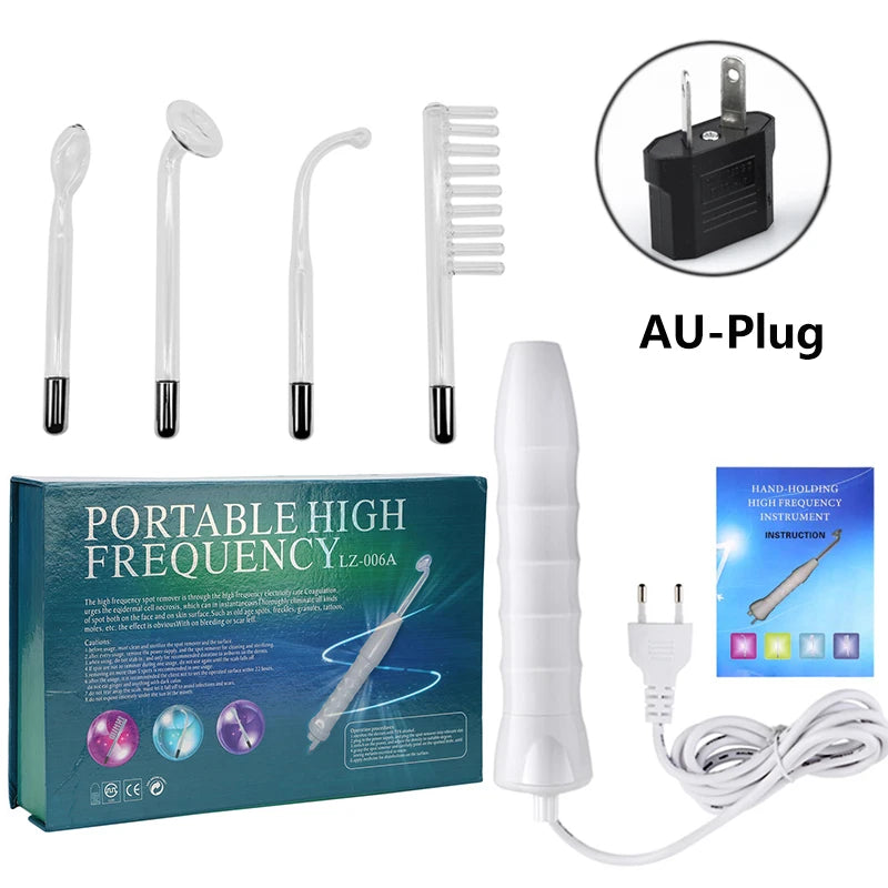 High Frequency Electrotherapy Neon Facial Skin Massage Wand