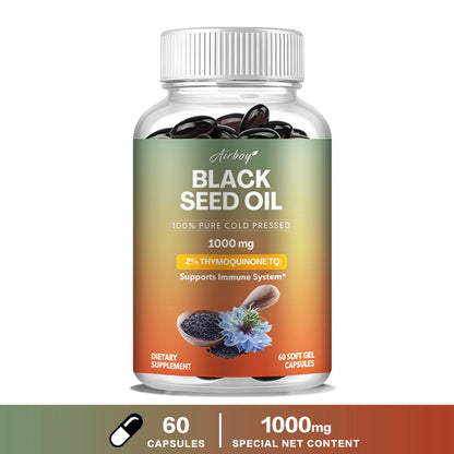 Black Seed Oil - Improves Hair, Skin, Breathing, Digestion
