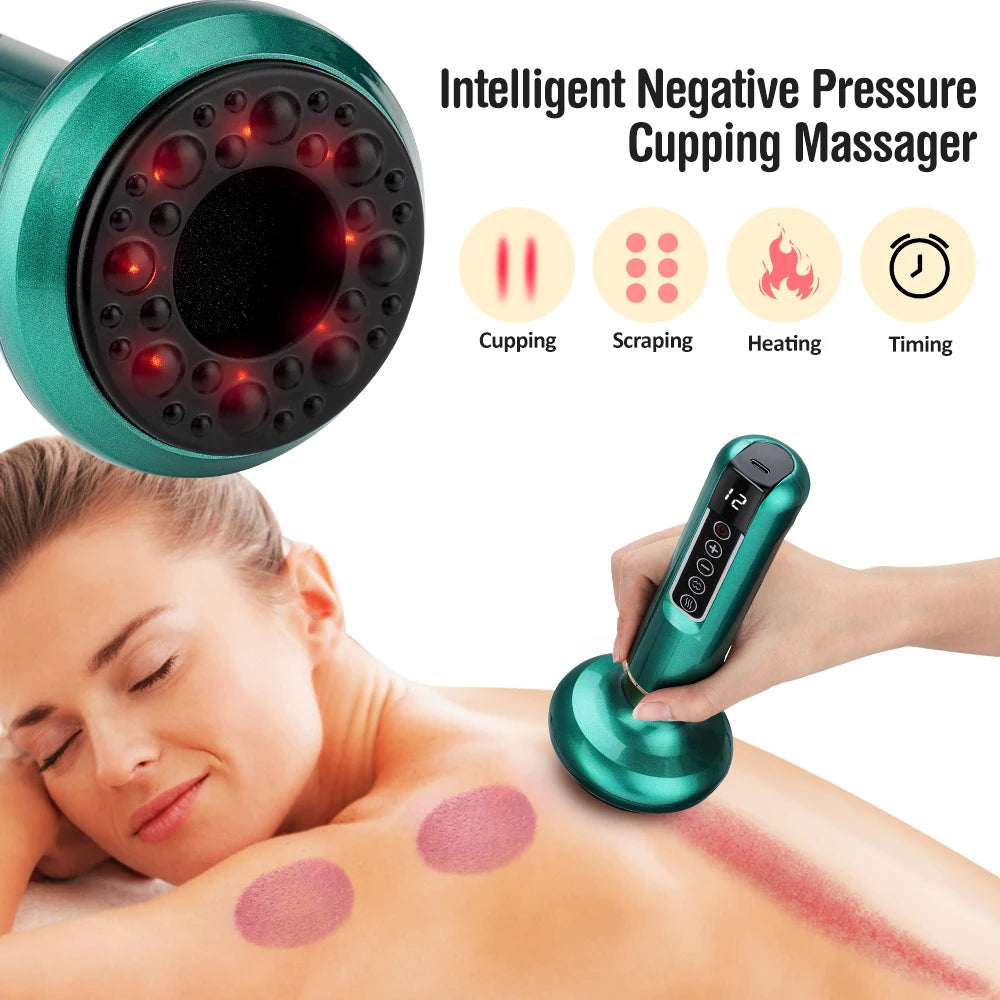Electric Cupping Massager Vacuum Suction Cup