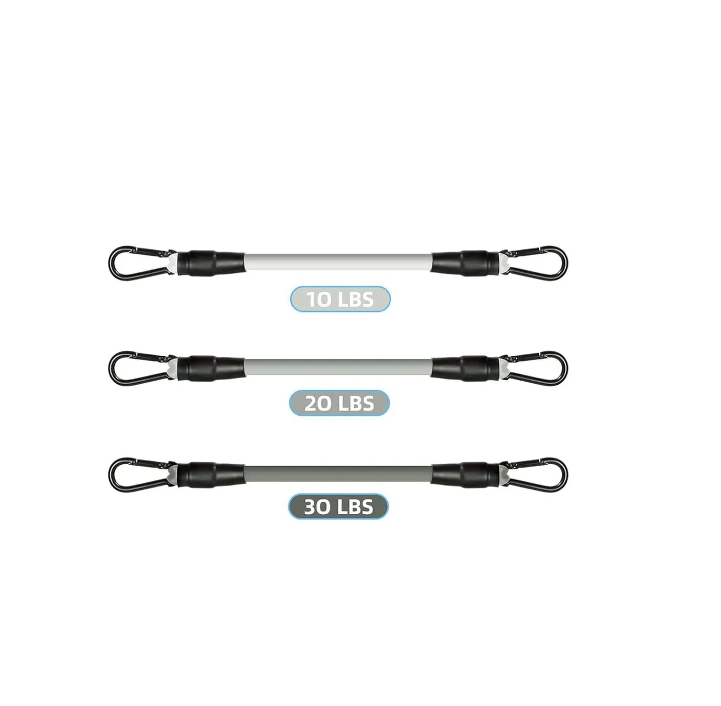 Cable Ankle Straps Double D-Ring Ankle Cuffs