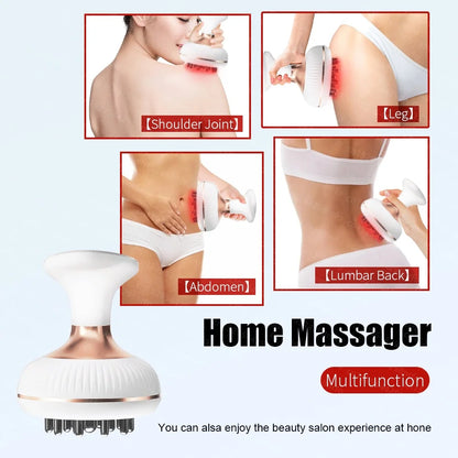 Electric Meridian Brush Gua Sha Body Massager EMS