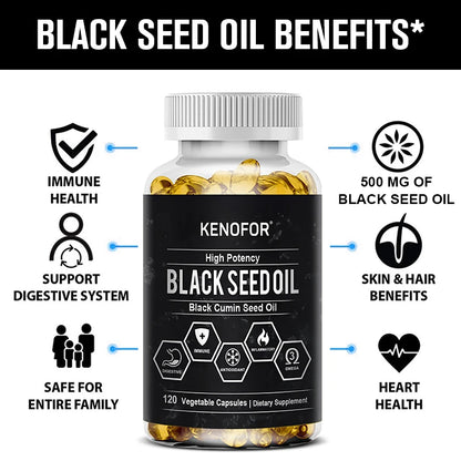 Cold-pressed Organic Black Cumin Seed Oil for the Immune System