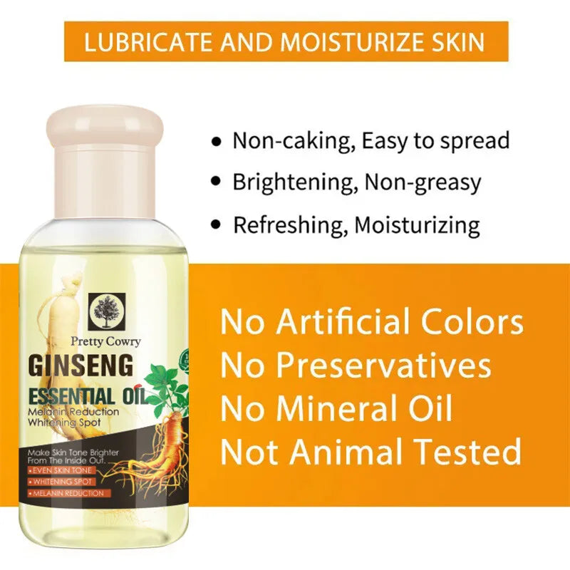 75ml Ginseng Face Oil – Lightweight Texture, Smooth Feel, Hydrating