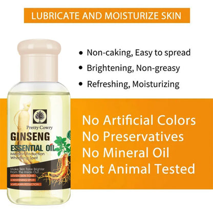 75ml Ginseng Face Oil – Lightweight Texture, Smooth Feel, Hydrating