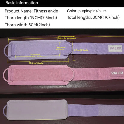 1Pcs Fitness Ankle Straps Adjustable Foot Support Yoga
